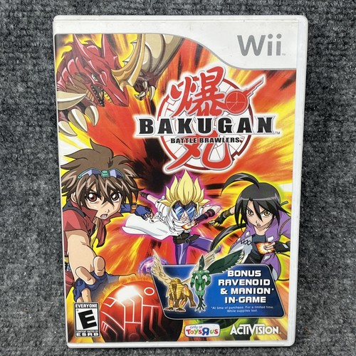 Nintendo Wii - Bakugan Battle Brawlers Game - Complete Tested Working Free Ship - Picture 1 of 4