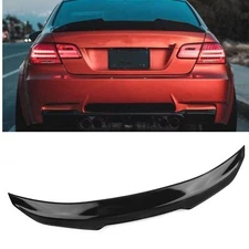 Gloss Black Rear Trunk Spoiler Wing PSM Style For 2006-2012 BMW E92 M3 2 Door