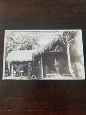 1918 St. Petersburg Florida Park Bar or Restaurant Real Photo Postcard RPPC