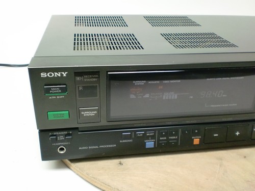 Sony STR-AV480 A/V Control Center AM/FM Stereo Receiver Vintage TESTED JAPAN - Imagen 2 de 10