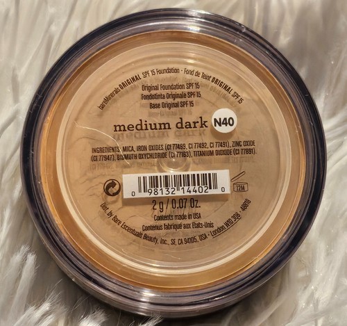 bareMinerals ORIGINAL SPF15 Foundation 2g Choose Shade Click Lock Sealed - Picture 3 of 3
