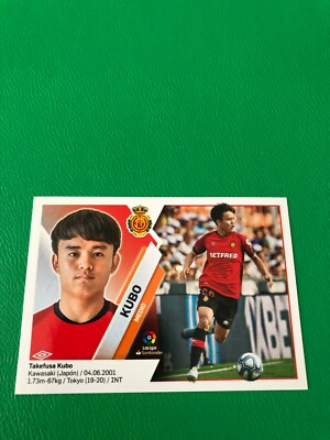 PANINI KUBO TAKEFUSA ROOKIE STICKER 2019 2020 JAPAN PHENOM STRIKER