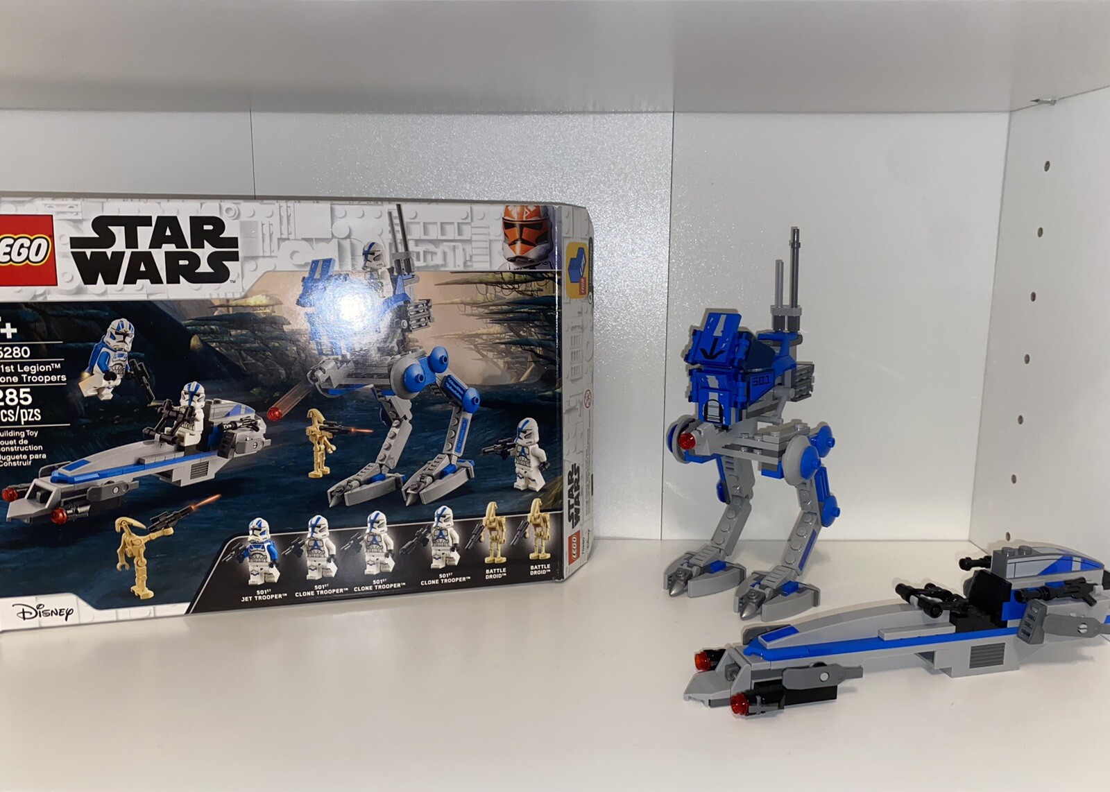 [NO MINIFIGS] LEGO Star Wars 501st Battle Pack 75280 Bulk (x4) [Manual