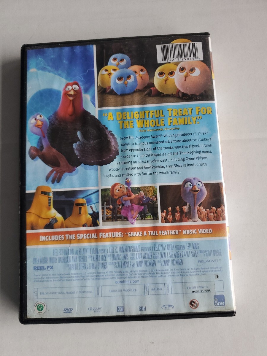 Free Birds (DVD) Woody Harrelson (Actor) | eBay