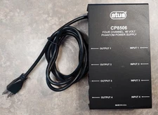 Audio Technica ATUS CP8506 Four Channel 48 Volt Phantom Power Supply