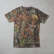 Vintage Advantage Timber Camo T-Shirt Medium Mens 90s Real Tree Hunting USA Made