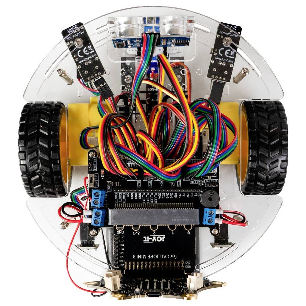 Joy-it Kit robot Calliope JoyCar programmable voiture éducative STEM à monter - 3