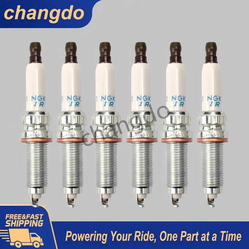 6Pcs NGK 97506 Laser Iridium Spark Plugs For BMW SILZKBR8D8S E84 E89 F06 F06N US - Image 4 of 4