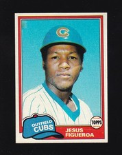 1981 Topps Jesus Figueroa #533 Chicago Cubs