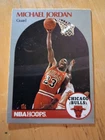 NBA Hoops 1990-91 Michael Jordan Chicago Bulls Basketball Card #65 Base Set
