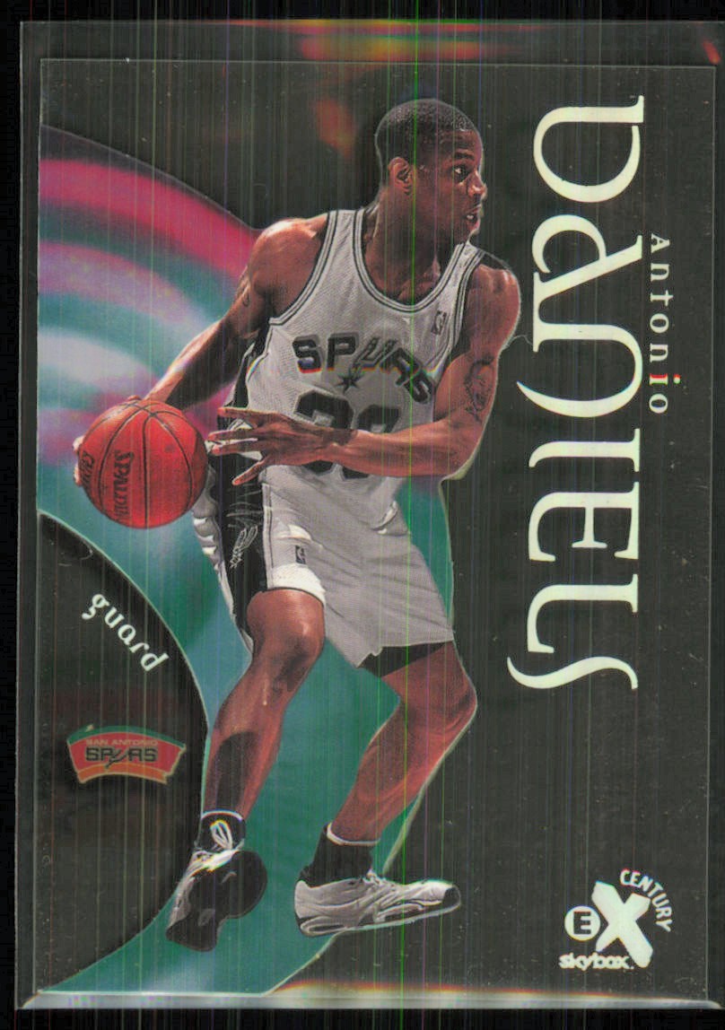 1998-99 SkyBox E-X Century Antonio Daniels San Antonio Spurs #52