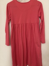 Girl s Pink Polka Dot Dress Size 12 100 Cotton Land s End