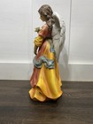 Grandeur Noel Christmas Nativity Angel with Flowers Figurine — photo 4