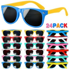 Kids Sunglasses Bulk, 24Pack Kids Sunglasses Party Favor with UV400 Protectio...