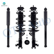 Set 4 Front Quick Complete Strut-coil Spring-rear Shock For 2009-2013 Honda Fit