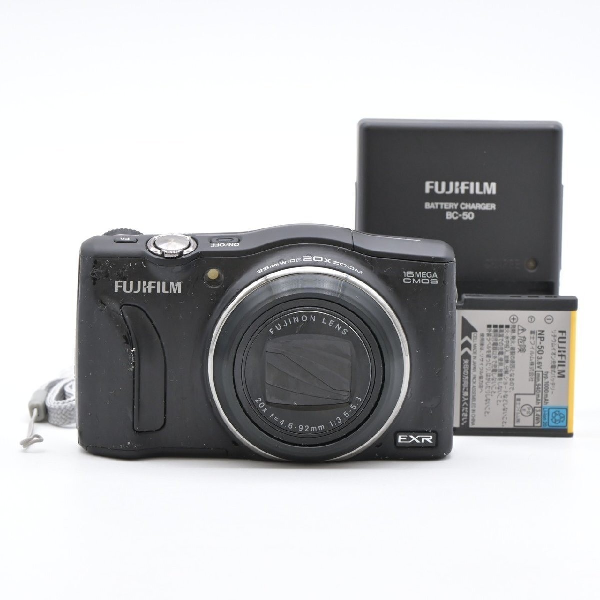 FUJIFILM FinePix F750EXR ブラック Fujifilm FinePix F750EXR Black Compact Digital Camera w/Battery