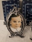 Lot Of 2 Vintage Loui Michel Cie 4x6 Photo Frame Tarnish Resistant New In Box — photo 2