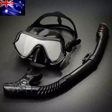 Adult Anti-Fog Goggles Snorkel Mask Set Diving Silicone Dive Swimming Snorkel