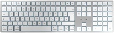 CHERRY KW 9100 SLIM FOR MAC, kabellose Mac-Tastatur, Deutsches Layout (QWERTZ)