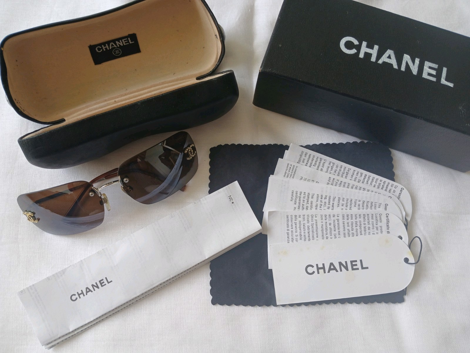 Ladies Dior Sunglasses 4017-D model, brown lenses