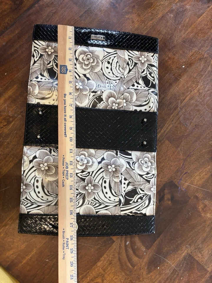 Bolso de Mano Miche Bolso de Mano Leila Clásico Marrón Recubierto Floral SOLO CONCHA - Retirado Foto 4 de 4