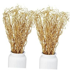 Pcs Christmas Glitter Branches Vase Filler Decor Curly Ting Ting 50 Gold