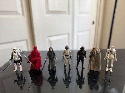 Vintage Kenner Star Wars Figures ROTJ Bad Guy lot 100% Comp w/acces NO REPRO