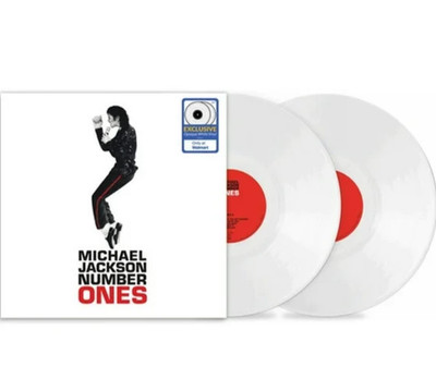 Michael Jackson - Number Ones - 2 LP Opaque White Vinyl New Sealed Beat It