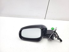 PASSENGER LEFT SIDE POWER FOLD WING MIRROR IN BLUE VOLVO V40 2013
