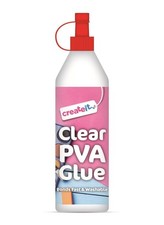 PVA GLUE BONDS FAST CRAFT CLEAR GLUE IDEAL FOR HOME SCHOOL NON TOXIC WASHABLE UK