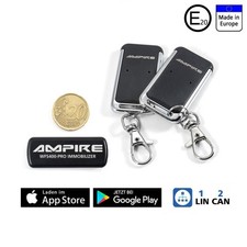 Ampire WFS400-BLU - CAN/LIN Bus Immobilizer with 2 Wireless Transponders, App, Code