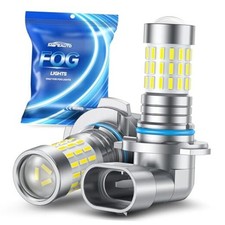 9145 H10 LED Fog Light Bulbs, 10,000 lumens 6000K Cool 48 Chips MF3 H10 White