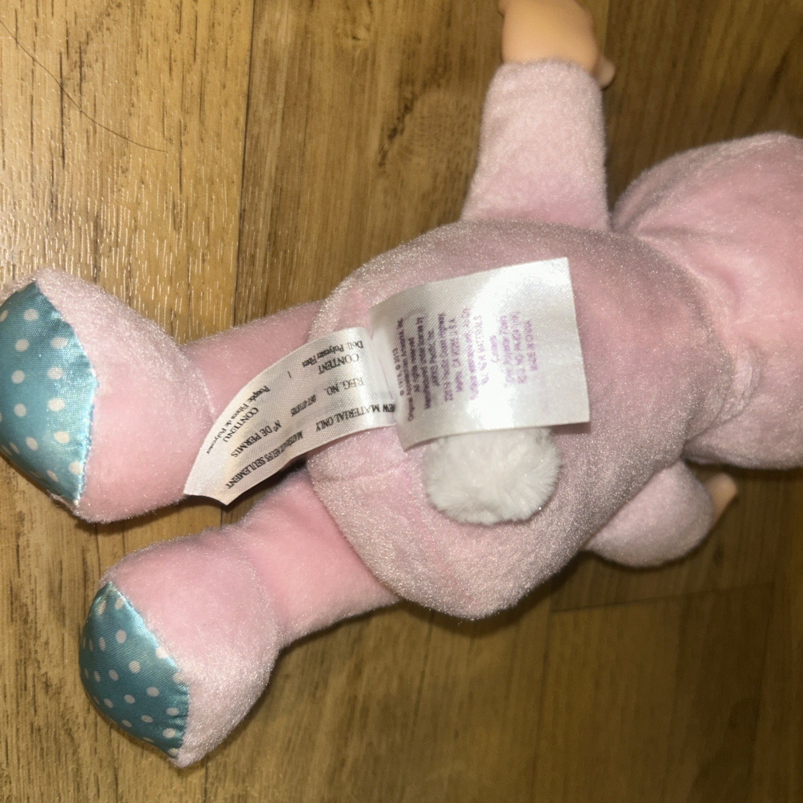 Cabbage Patch Kids Cuties 9" Doll in bunny suit Easter bunny 2013 Jakks 