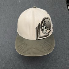 Metal Mulisha Hat OSFA Beige Flexfit Skull Grunge Army