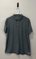 Vuori Strato Tech Performance Short Sleeve Polo Shirt Men s Large Green