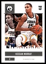 Keegan Murray 2022 Panini Chronicles Draft Picks #5 Iowa Hawkeyes NBA READ