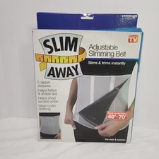 Jobar SLIM AWAY Adjustable Slimming Belt - Size XL (49-70" Waist) - NEW SEALED!