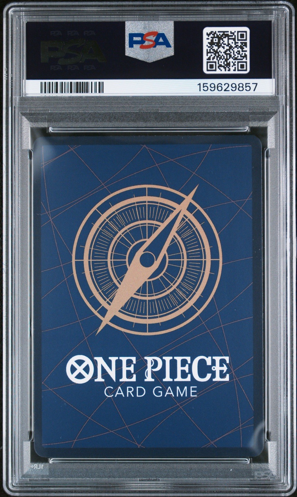 2025 One Piece Ace Sabo Luffy OP13-007 SR PSA 10 GEM MINT EN view 2