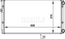 Mahle Radiator - CR373000S