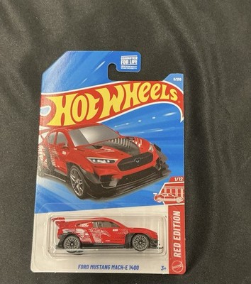2024 Hot Wheels Red Edition Ford Mustang Mach-E 1400