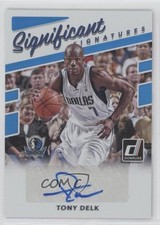 2017-18 Panini Donruss Significant Signatures Tony Delk #SS-TD Auto 2t9
