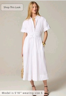 j crew poplin shirt dress NWT J. Crew Elena Shirt-Dress In Cotton Poplin Size 00