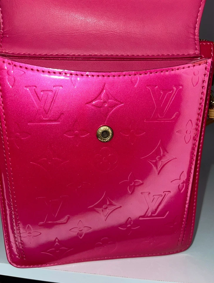 Bolsa Louis Vuitton monograma fúcsia Vernis Mott - Imagem 4 de 4