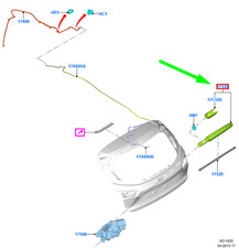 Lunette arrière Ford FOCUS