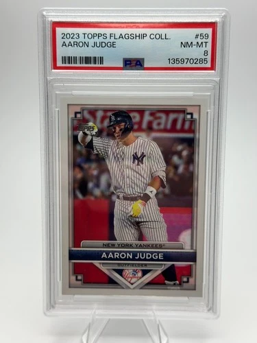 2023 Topps Flagship Collection - Aaron Judge #59 PSA 8