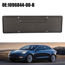 Kennzeichenhalter hinten schwarz für Tesla Model 3 2017-2023 1096844-00-B