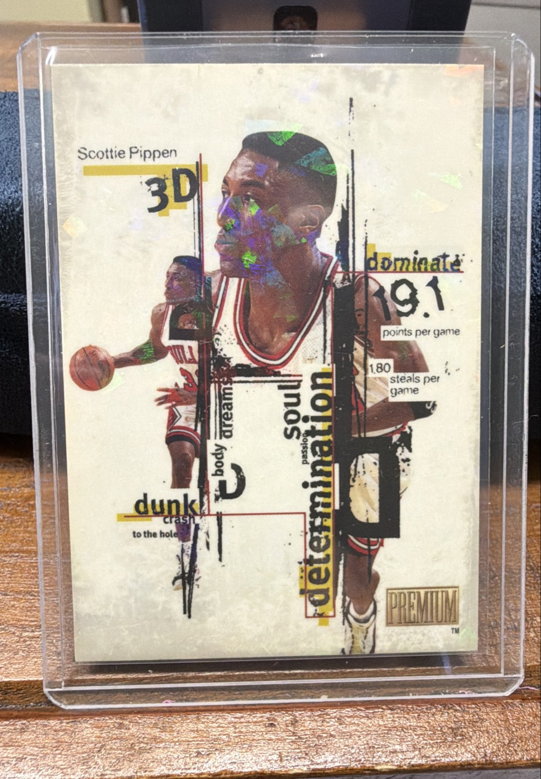 1998-99 Skybox Premium - 3d Scottie Pippen #12 DDD