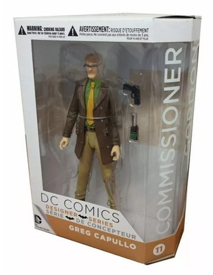 DC DIRECT DESIGNER GREG CAPULLO SERIES 3 COMMISSIONER GORDON ACTIONFIGUR NEU