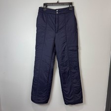 Obermeyer Yosemite Mens Navy Blue Insulated Ski Pants Snow Trousers Size Small