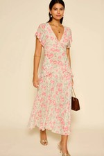 RIXO Evie Silk Dress